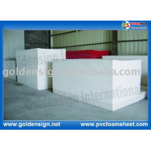 Hoja rígida de PVC de China Goldensign